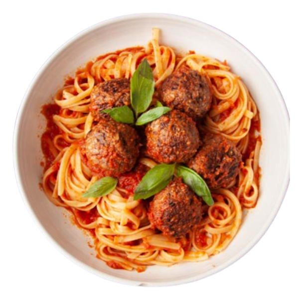 SPAGHETTI WITH MEATBALLS